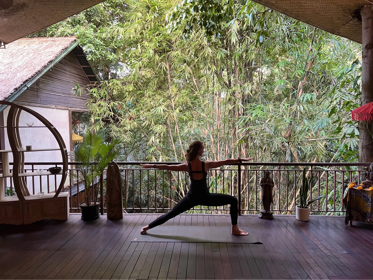 Warrior pose – Sunshine Yoga
