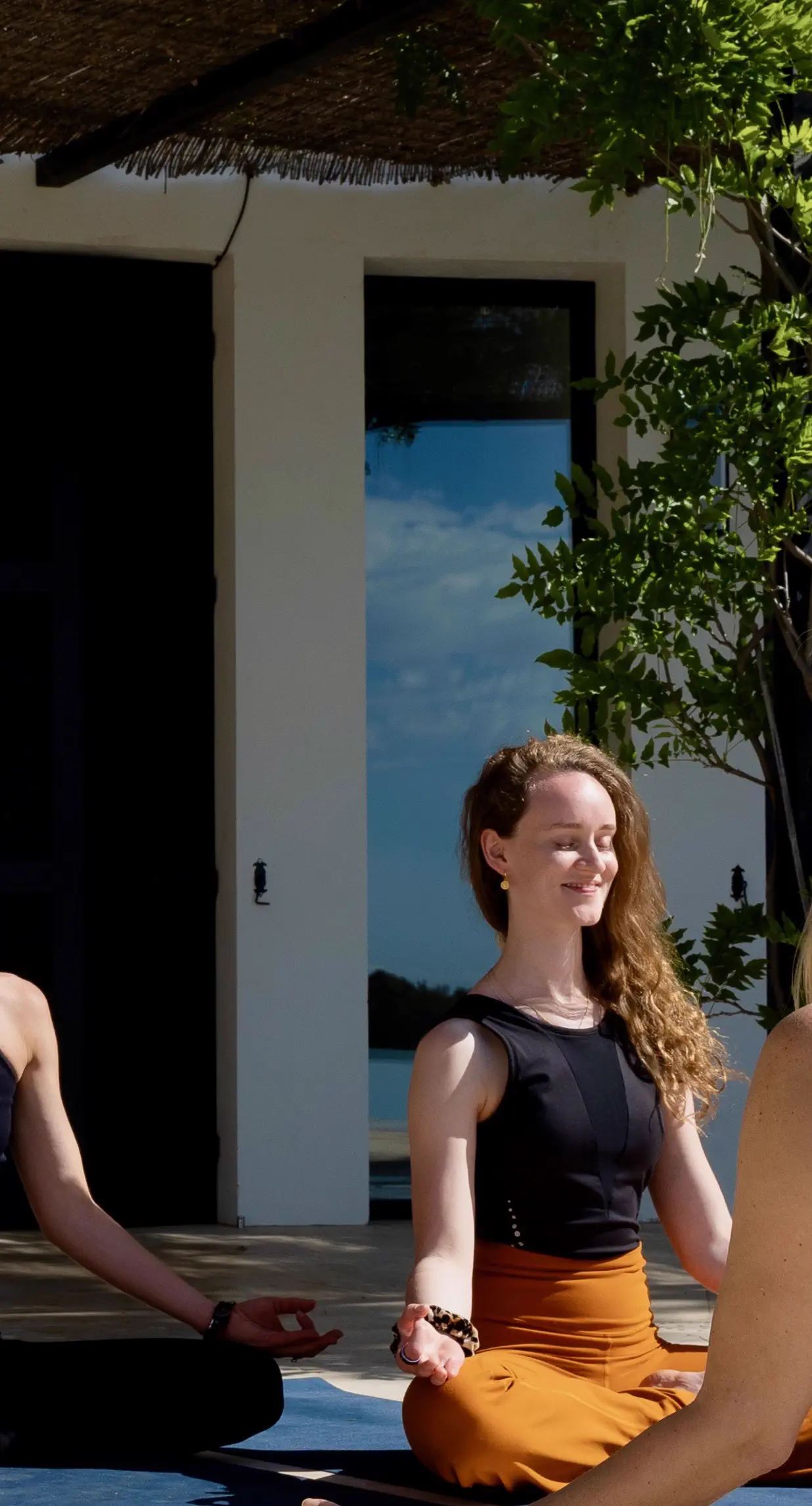 Julia in yoga session – Sunshine Yoga
